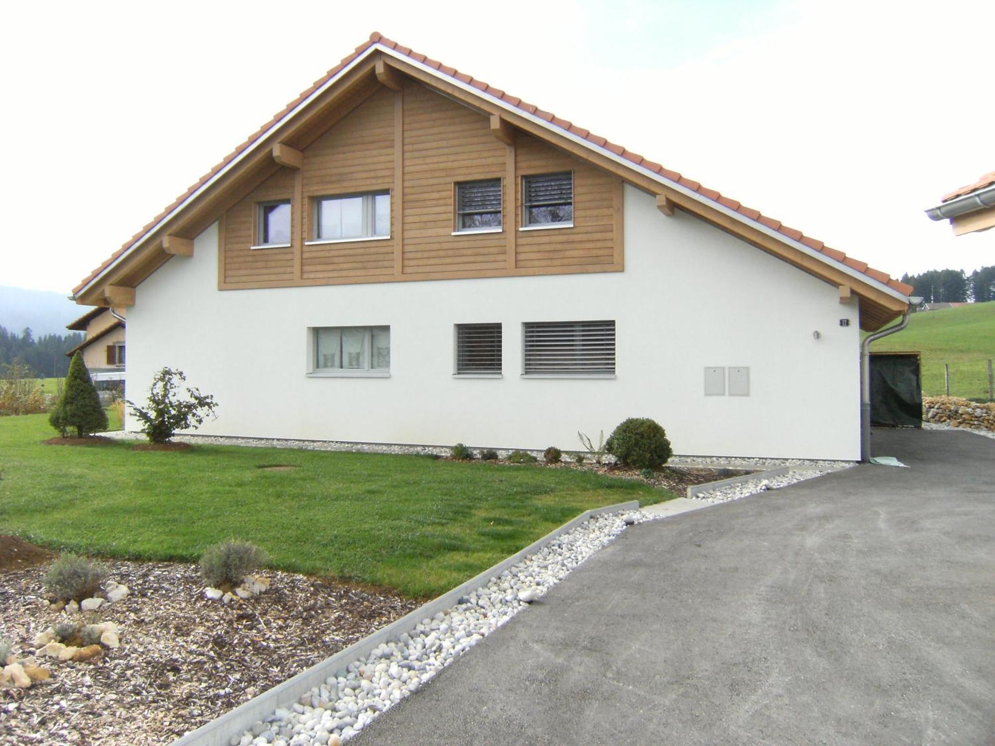 Appartement De Vacances Niederer La Côte-aux-Fées Exterior foto